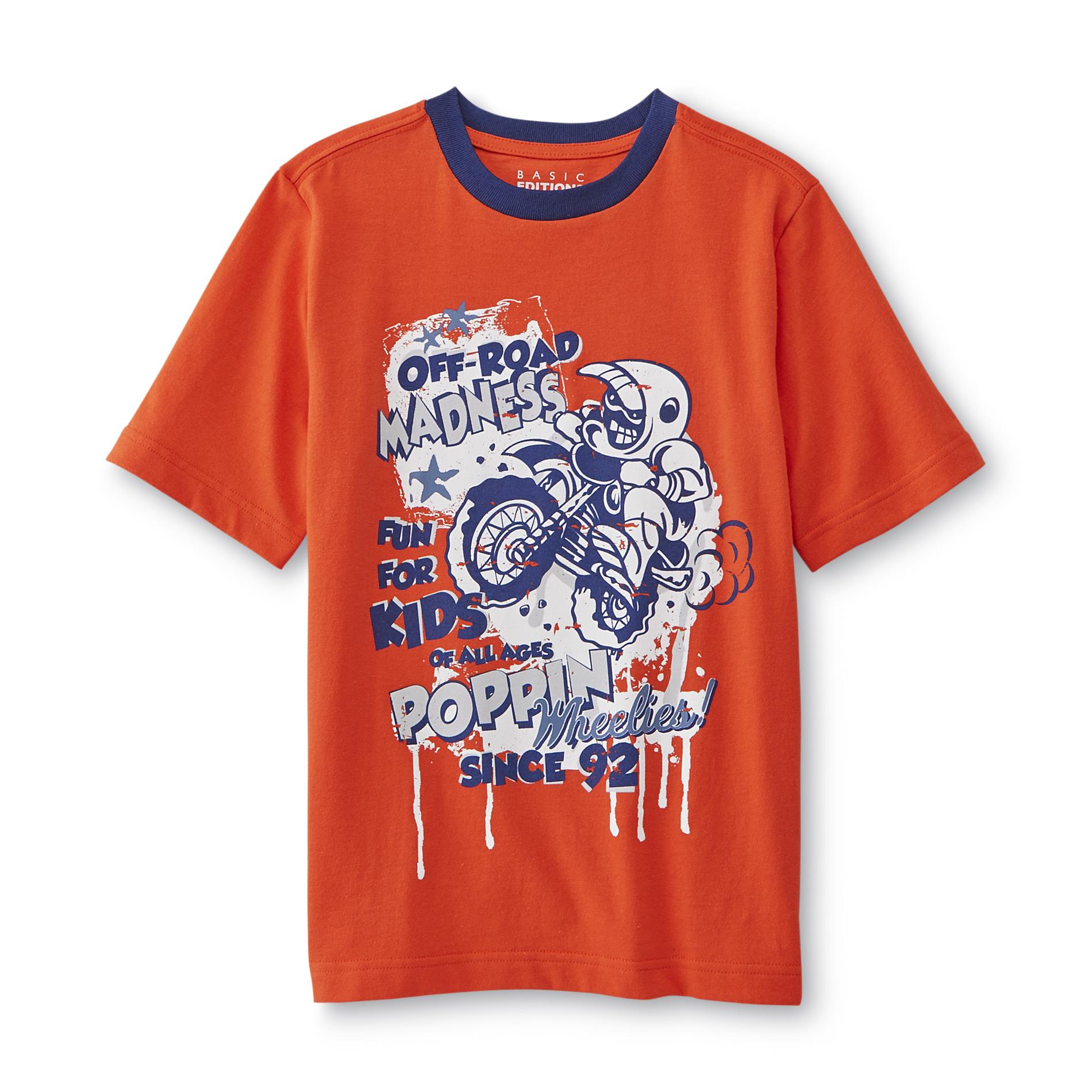 Basic Editions Boy's Graphic T-Shirt - Dirt Bike