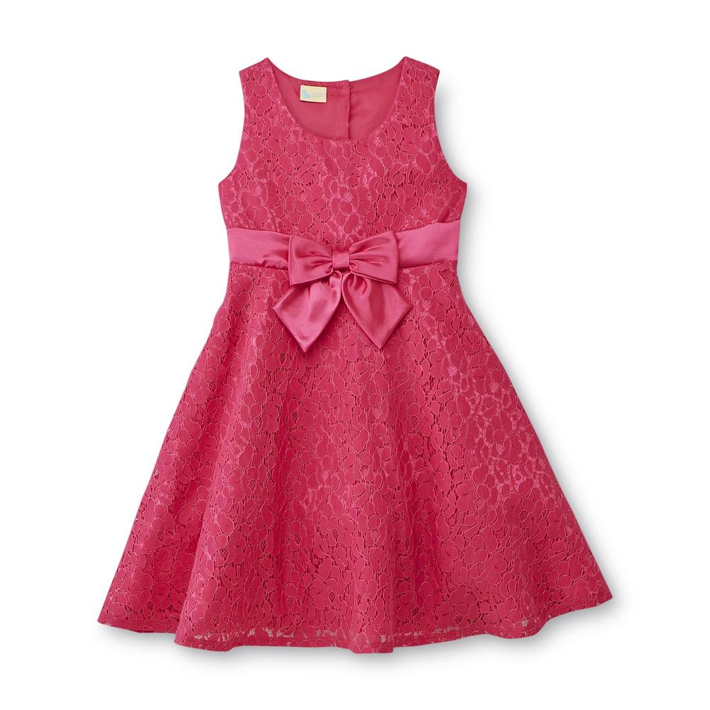 Holiday Editions Girl's Sleeveless Party Dress - Lace