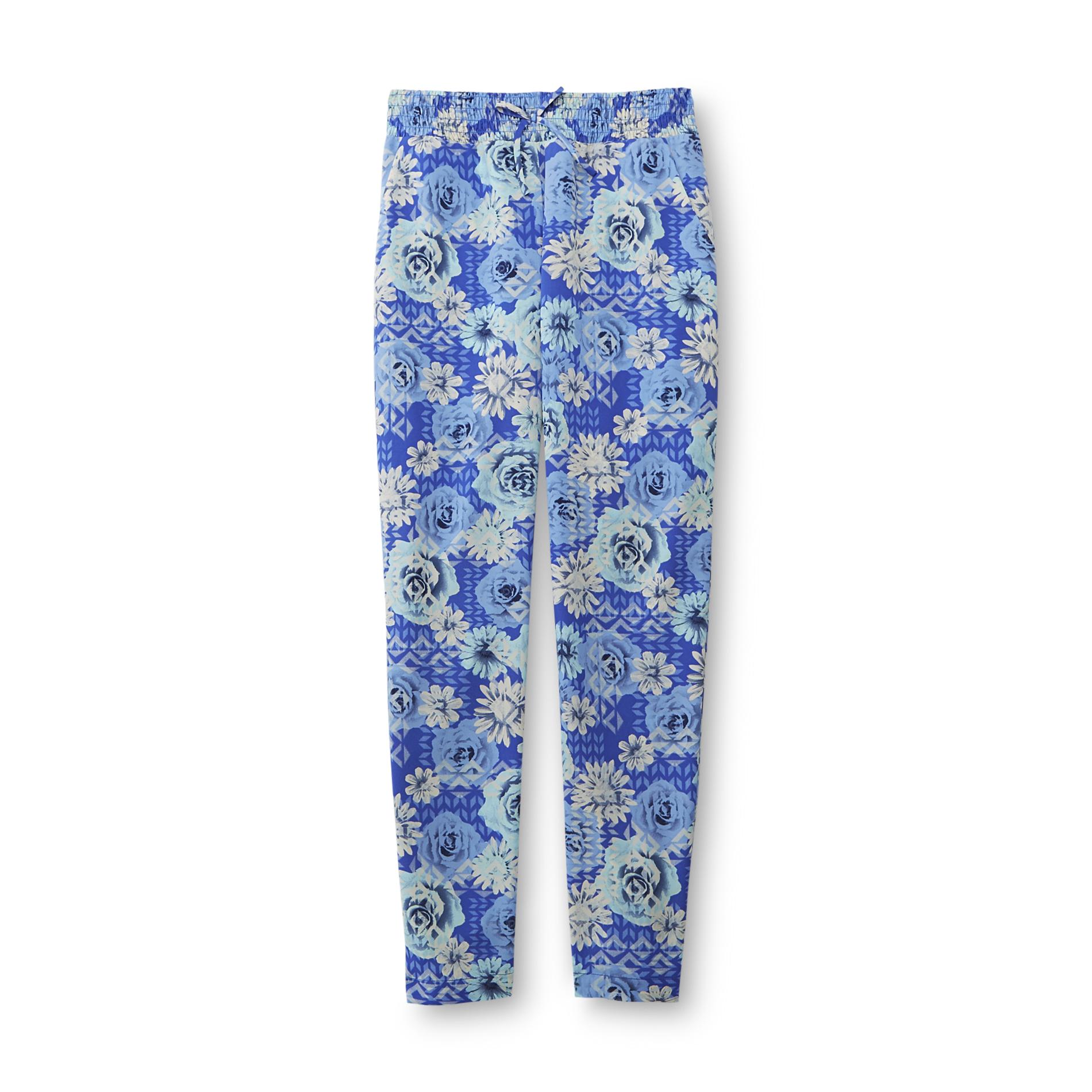 Route 66 Girl's Beach Pants - Floral Print