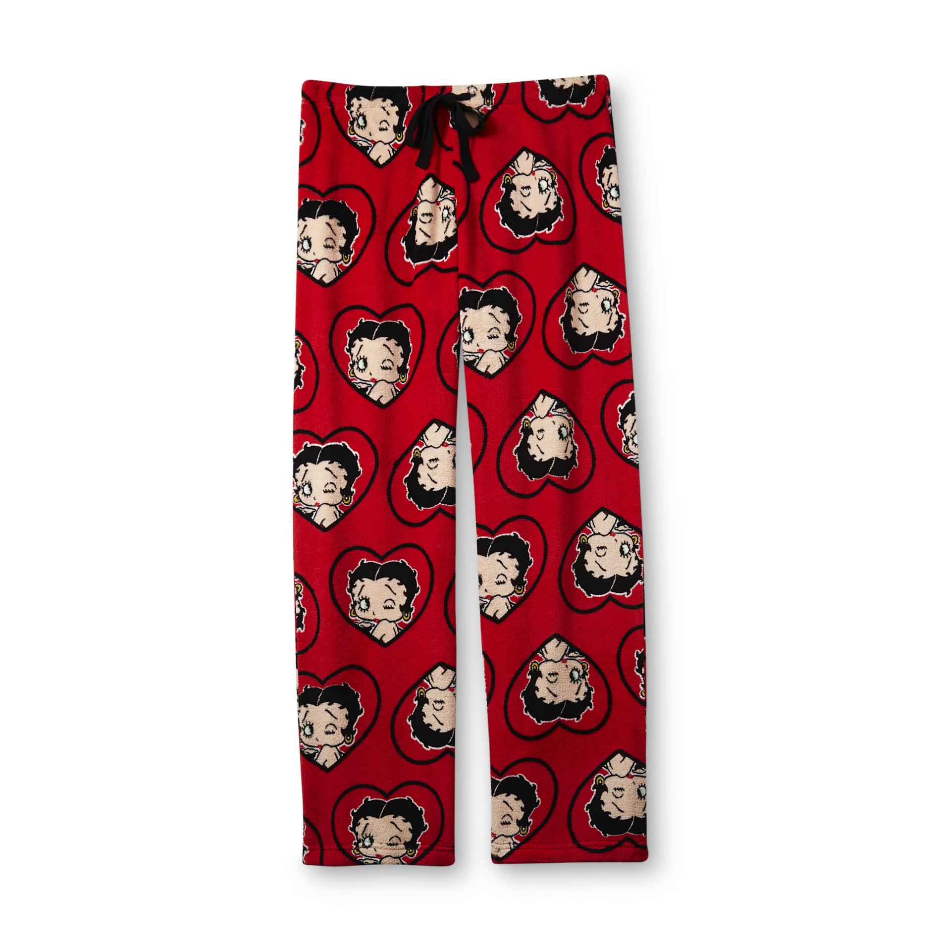 Betty Boop Women's Fleece Pajama Pants