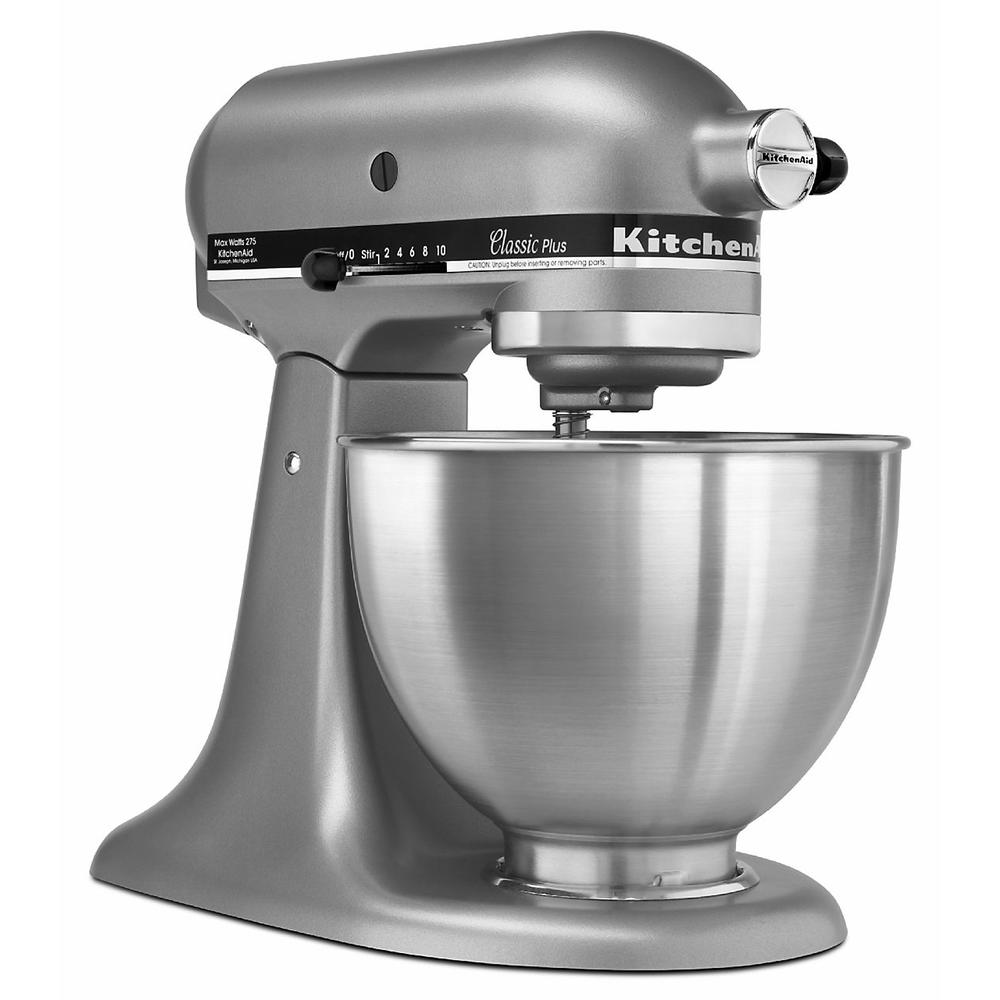 KitchenAid KSM75SL  Classic Plus 4.5-Quart Stand Mixer - Silver