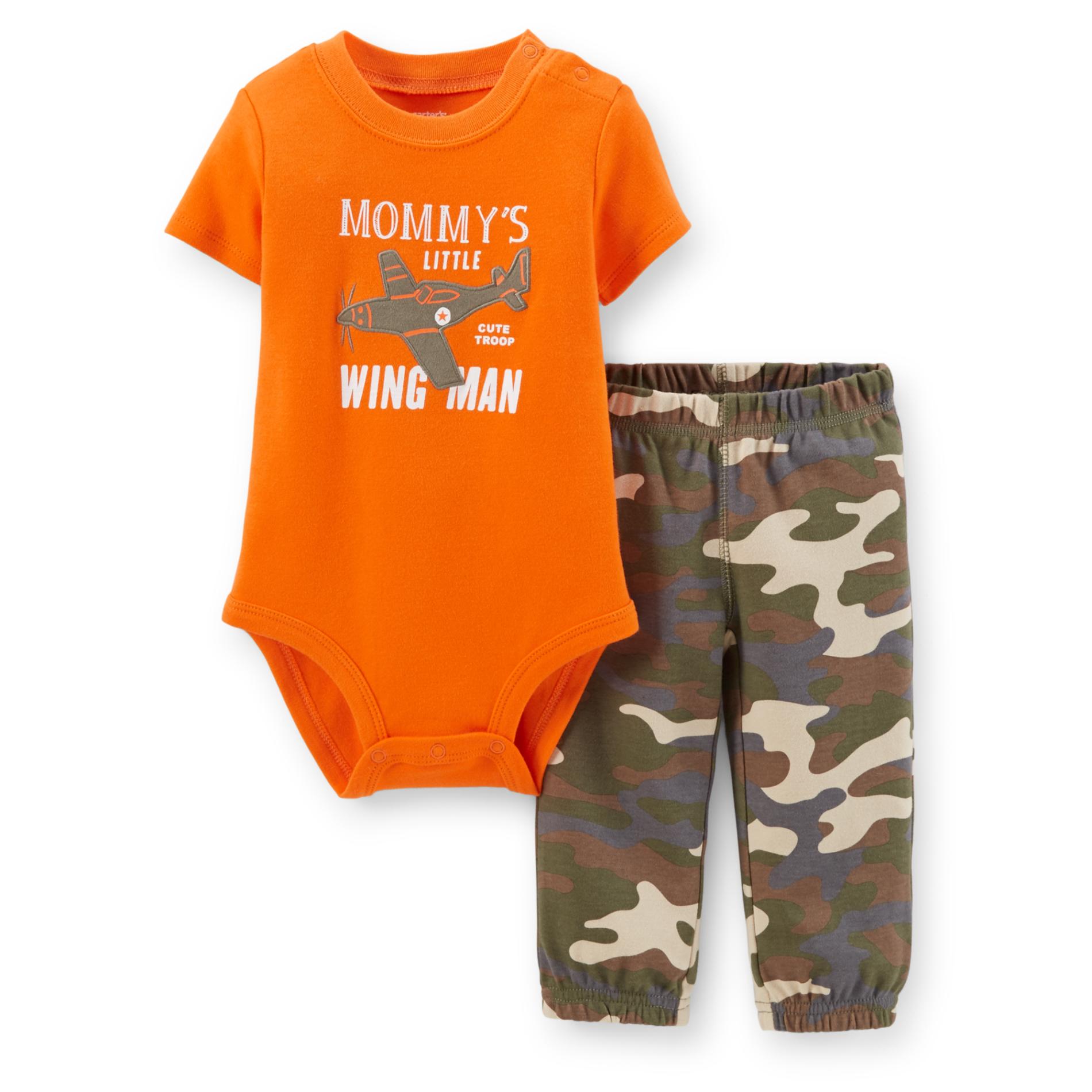Carter's Newborn & Infant Boy's Bodysuit & Pants - Airplane