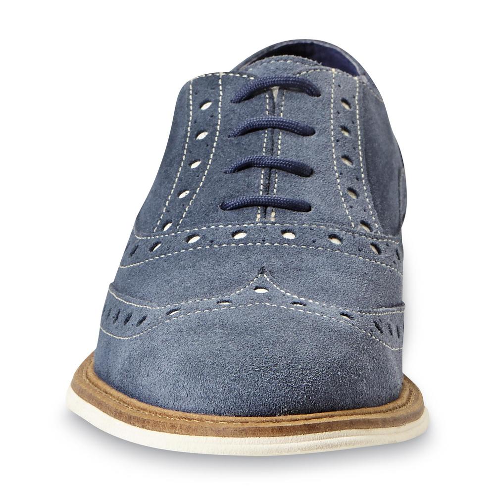 Giorgio Brutini Men's Hawke Blue Wingtip Oxford Shoe