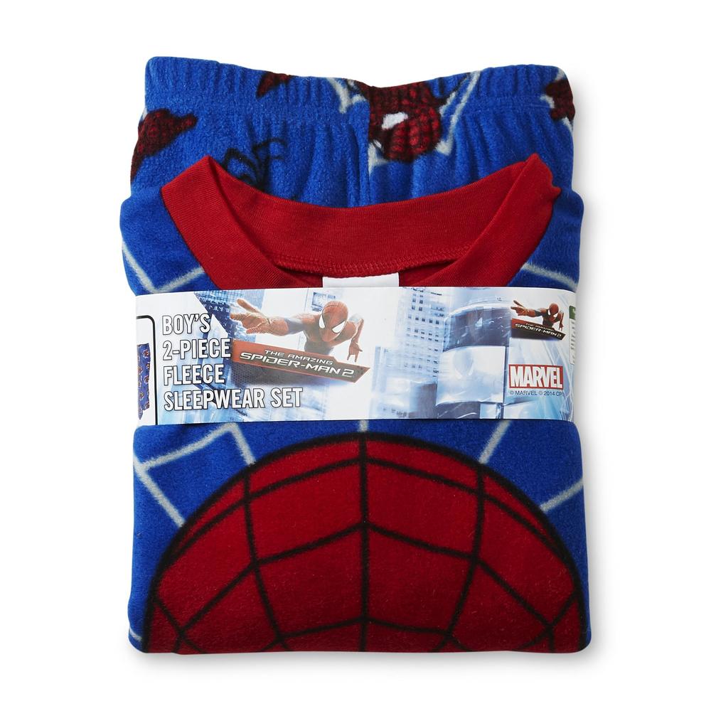 Marvel Spider-Man Boy's Fleece Pajama Shirt & Pants