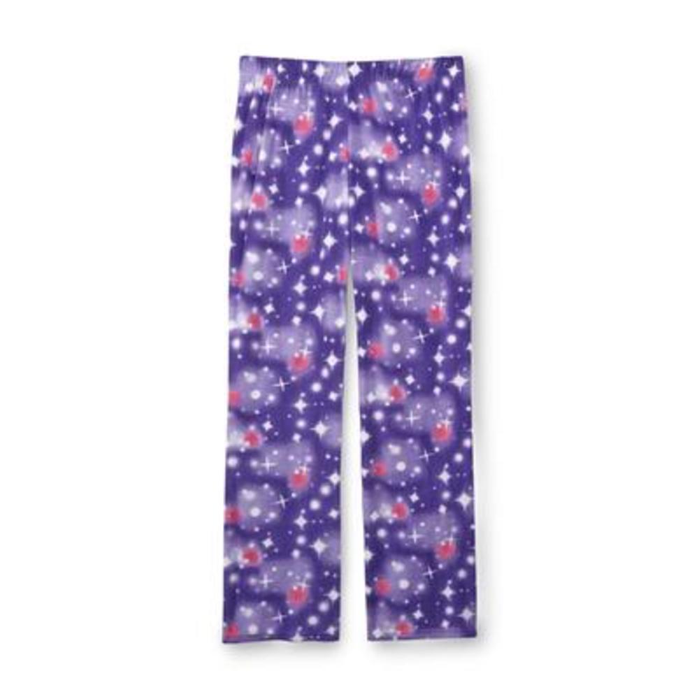 Joe Boxer Women's Plus Pajama Top & Fleece Pants - Star