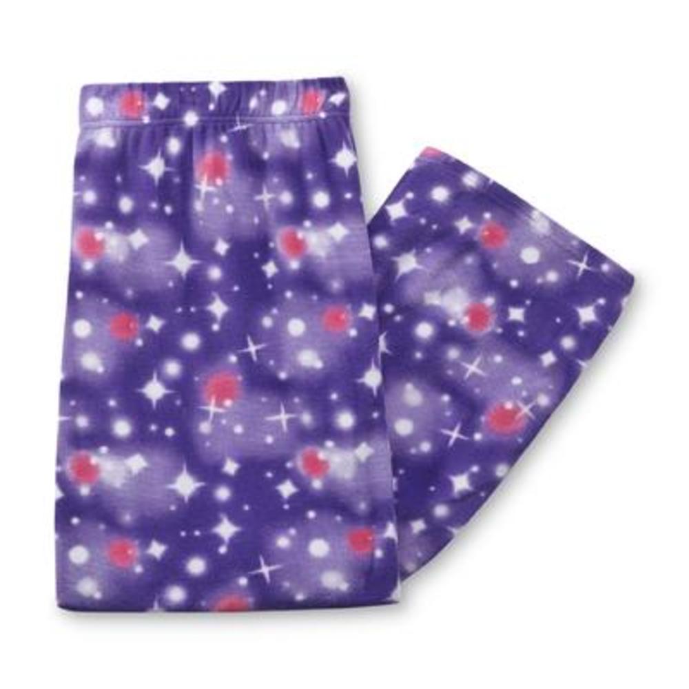 Joe Boxer Women's Plus Pajama T-Shirt & Fleece Pants - Star