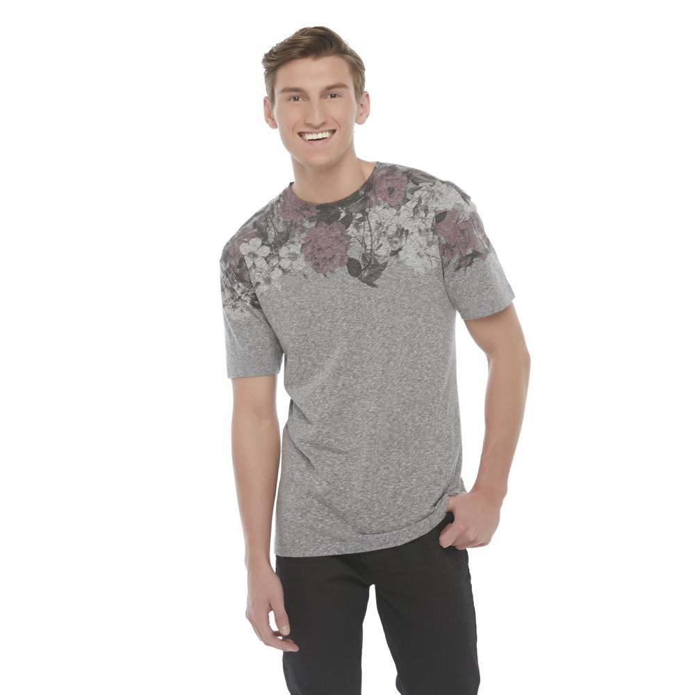 Structure Men's Heathered T-Shirt - Floral