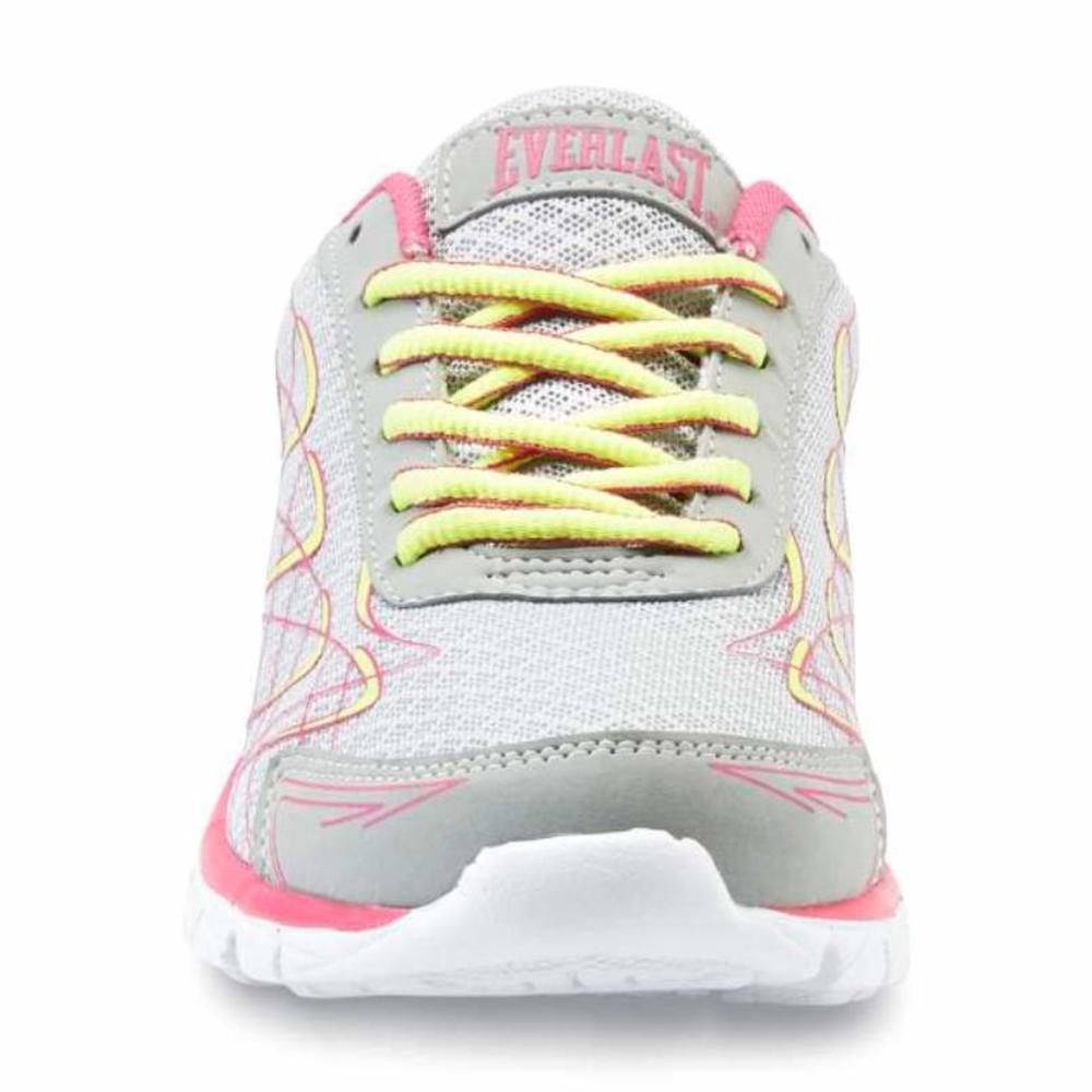 Everlast&reg; Women's Boomer Running Athletic Shoe - Grey/Pink/Yellow