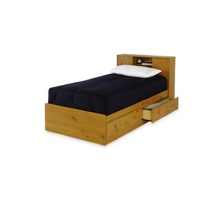 Essential Home Belmont Mates Twin Bed Honey Pine