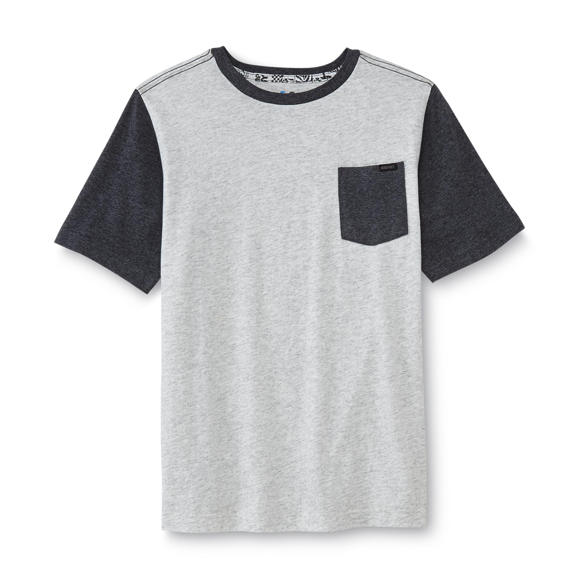 Amplify Boy's Pocket T-Shirt - Colorblock
