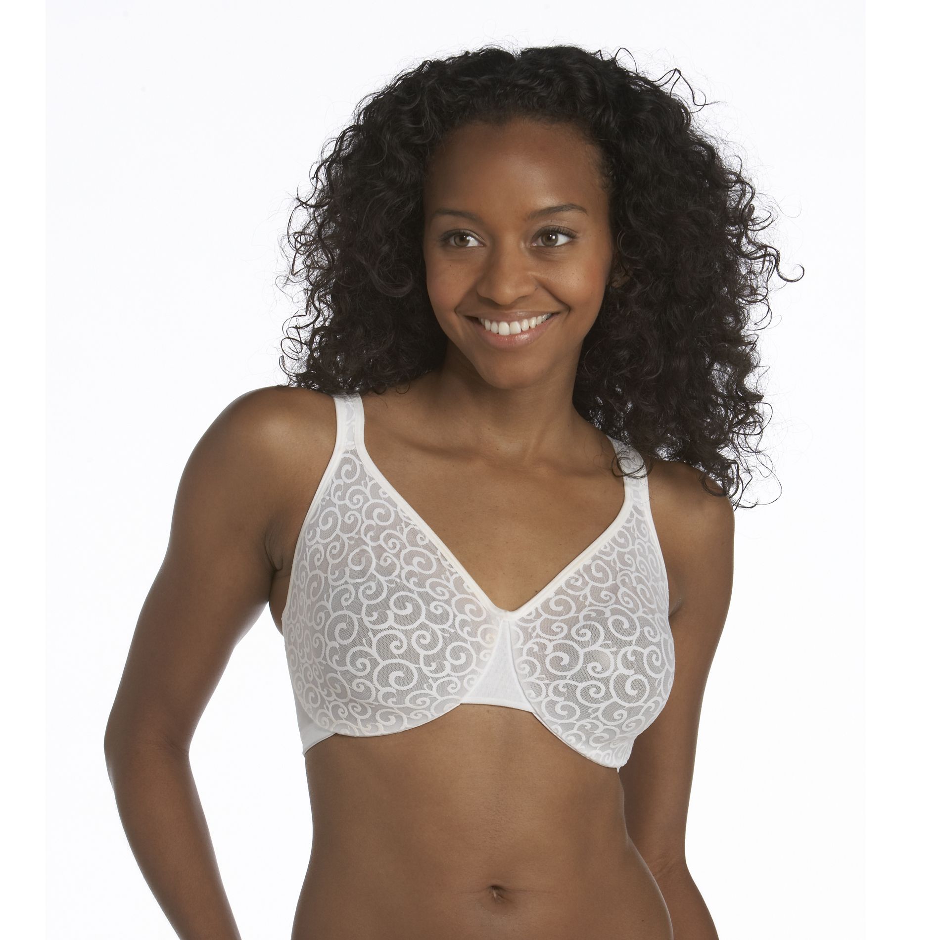 Olga 35090 Silky Smooth Lace Bra