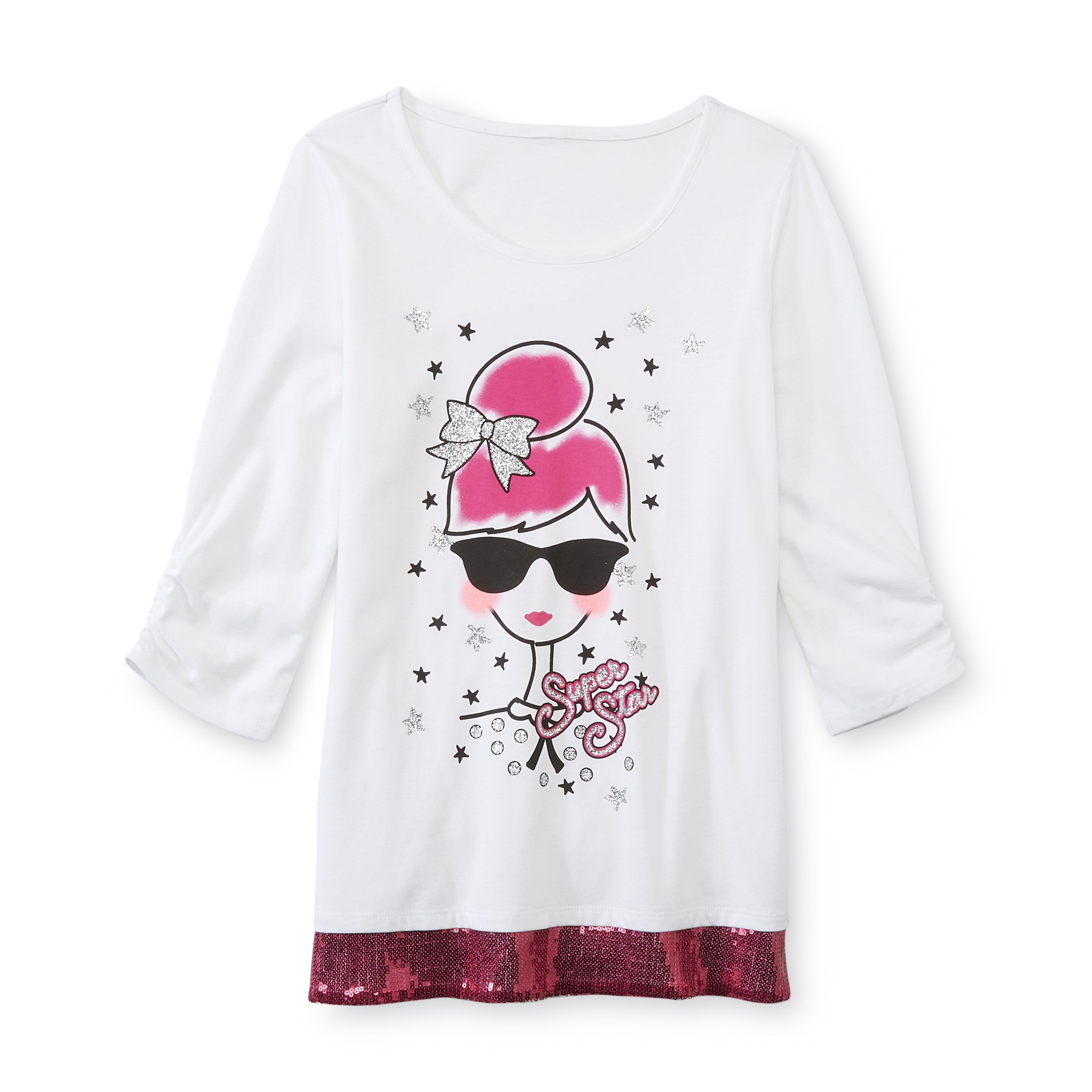 Canyon River Blues Girl's Graphic Top - Super Star
