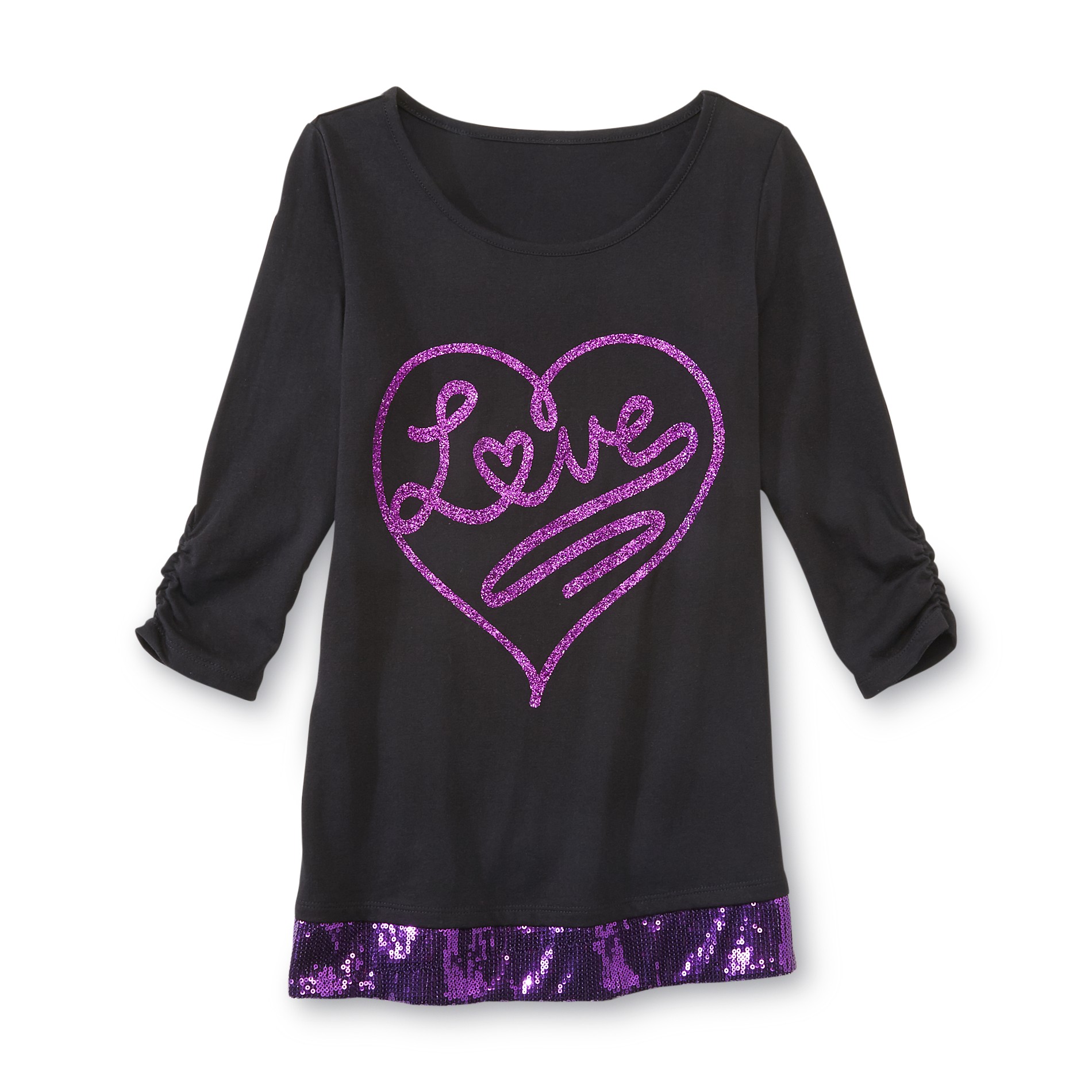 Canyon River Blues Girl's Graphic Top - Love