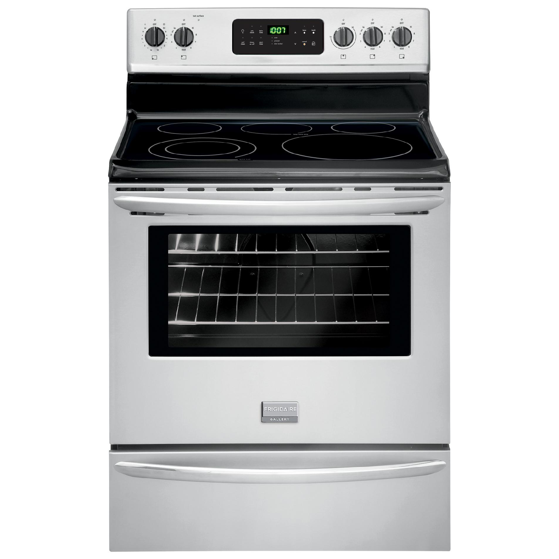 Frigidaire Gallery FGEF3030PF 5 7 cu ft Electric Range Stainless