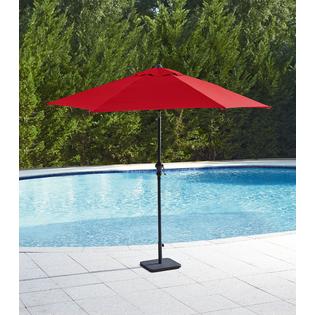 Garden Oasis 9 Market Umbrella Rust Outdoor Living Patio Furniture Patio Umbrellas Bases