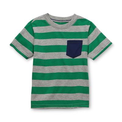 WonderKids Toddler Boy's Pocket T-Shirt - Striped