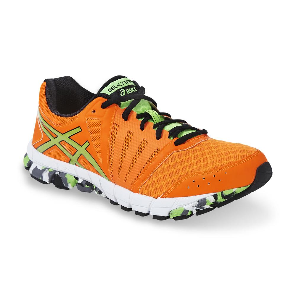 ASICS Men's Gel-Lyte 33 Neon Orange/Black Running Shoe