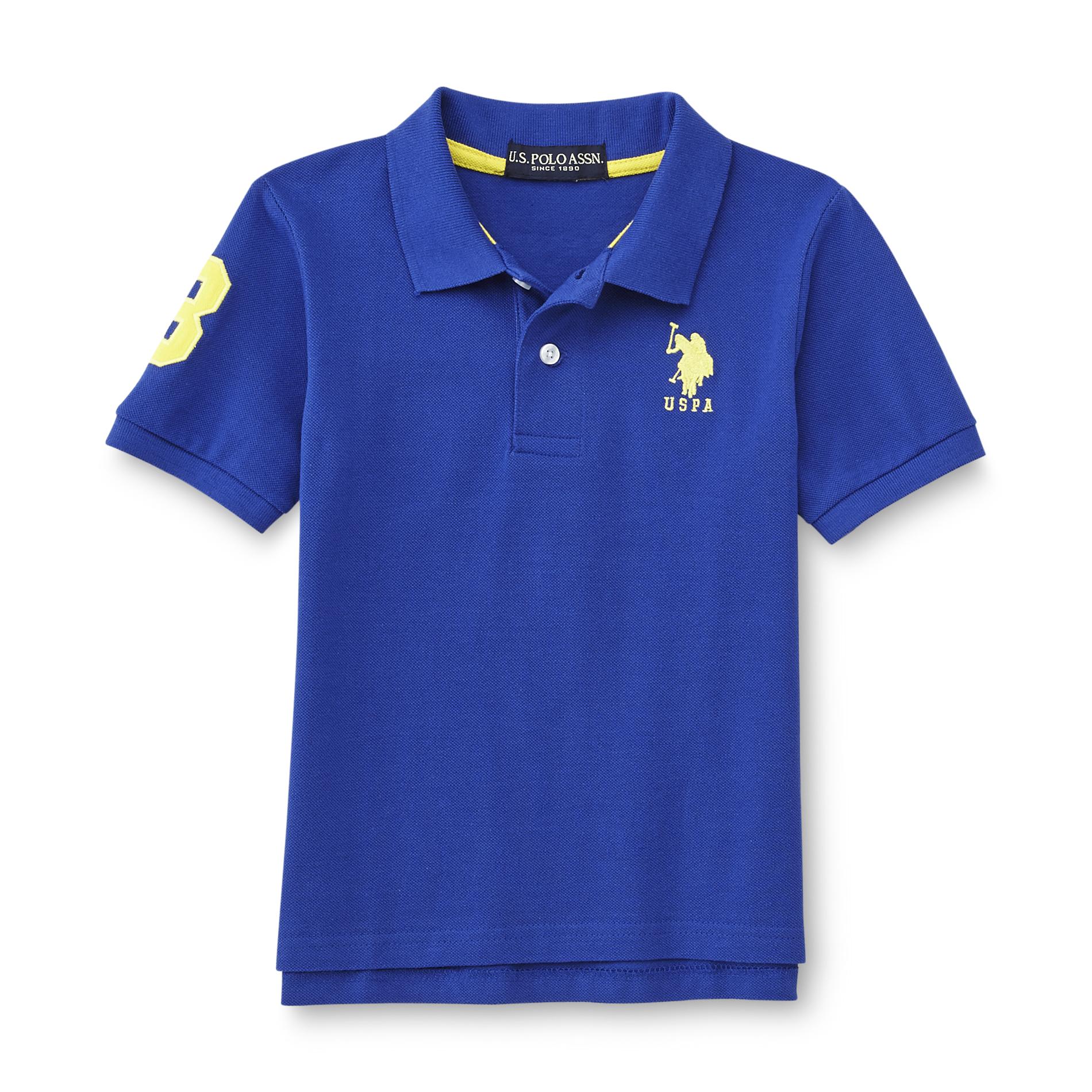 U.S. Polo Assn. Boy's Embroidered Polo Shirt