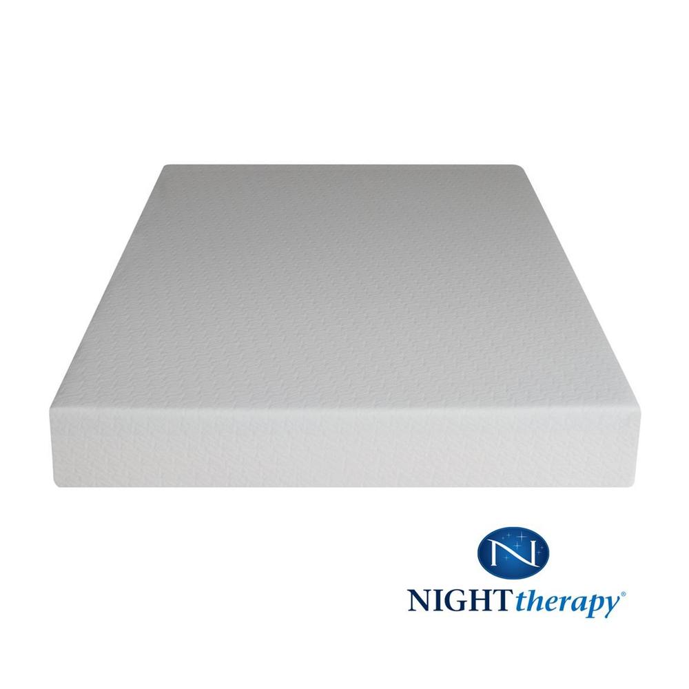 Night Therapy 7 Inch Memory foam Mattress Only-Queen