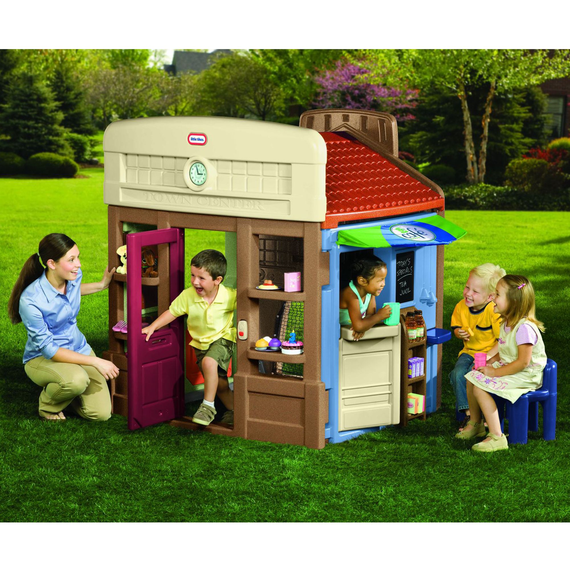Little Tikes 6in1 Town Center Playhouse Toys & Games