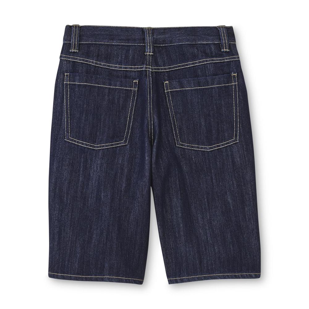 Basic Editions Boy's 5-Pocket Denim Shorts