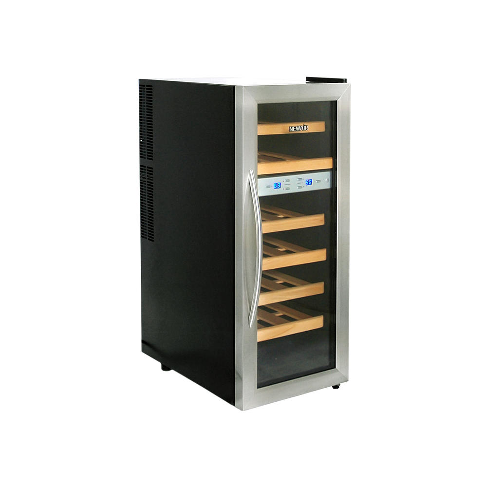 NewAir AW211ED 21 Bottle Dual Zone Thermoelectric Wine Cooler