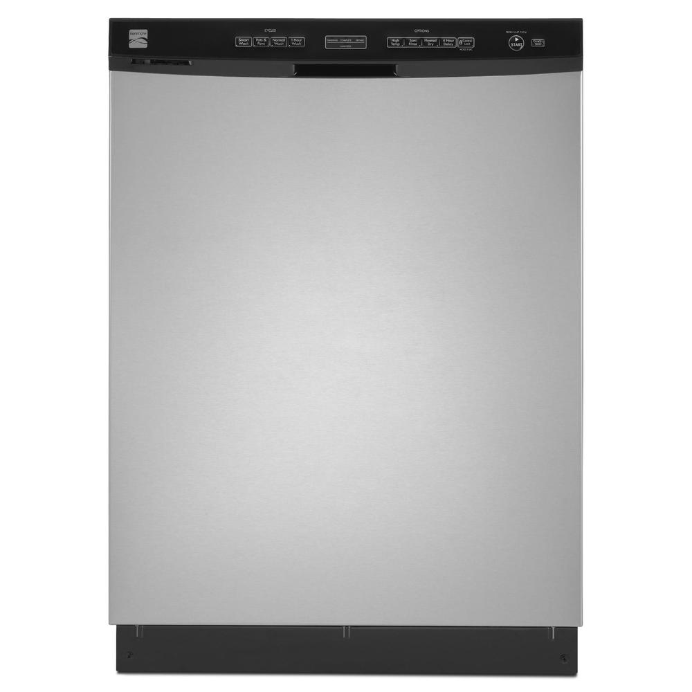 Kenmore 13033 24" Built-In Dishwasher w/ Sani-Rinse™ - Stainless Steel