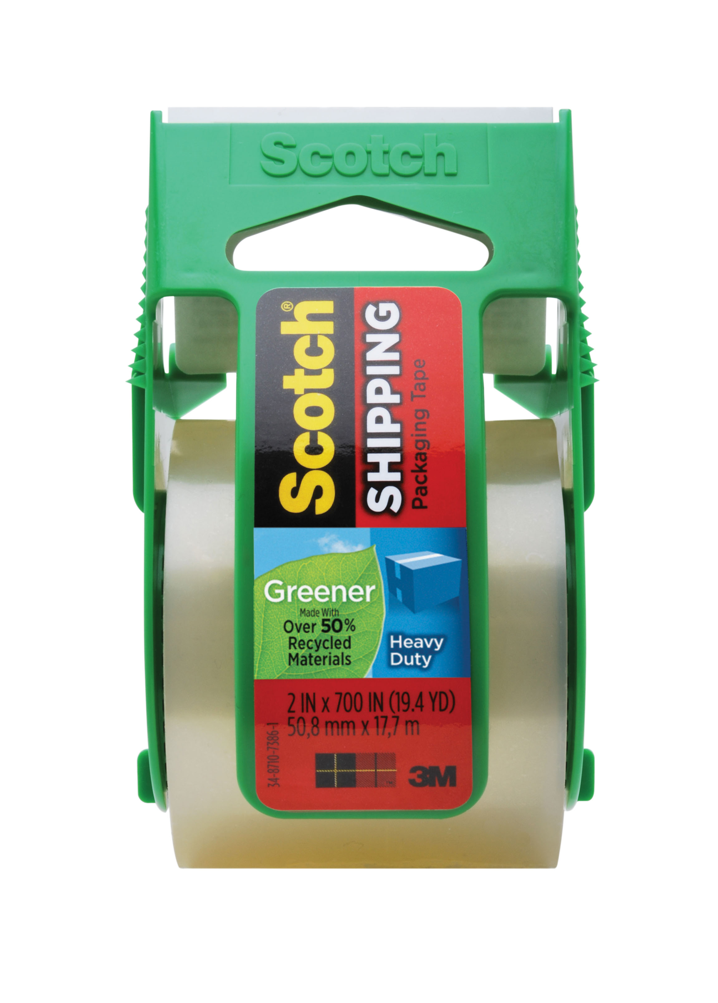 3M 142G Greener Heavy Duty Shipping and Packaging Tape