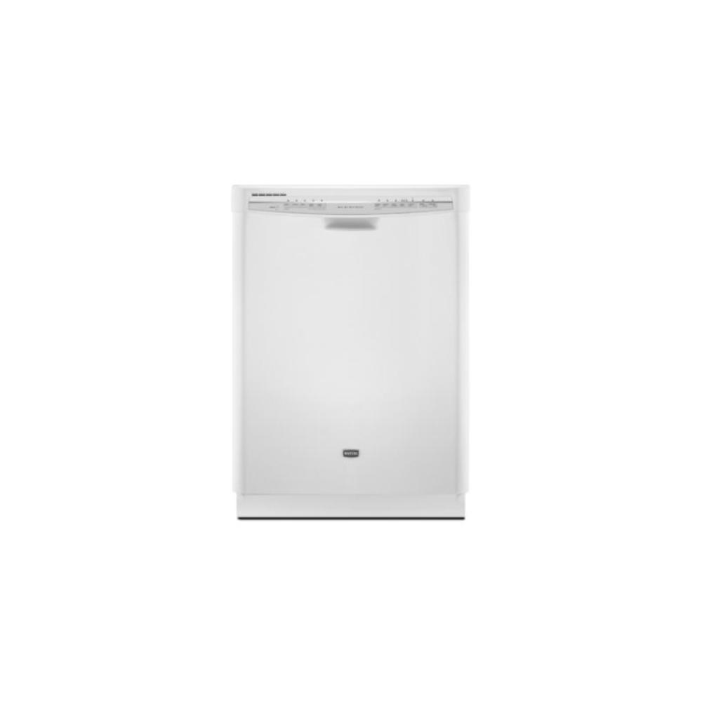 Maytag MDB4709PAW 24" Jetclean&#174; Plus Dishwasher w/ Steam Sanitize - White