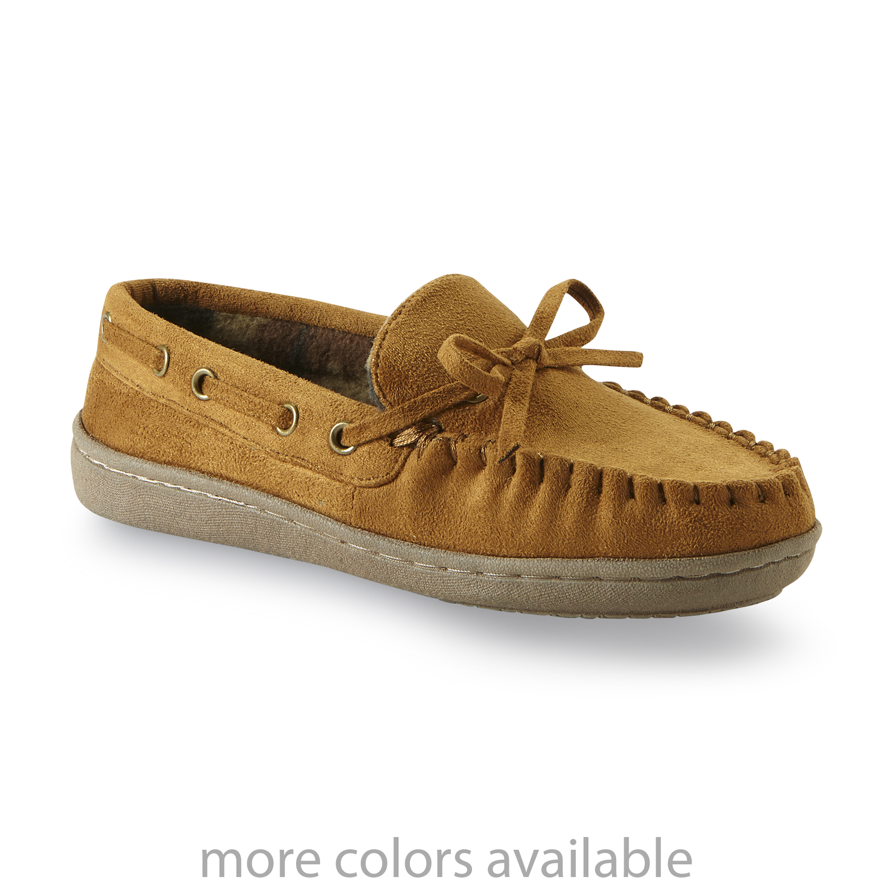 Canyon River Blues Toddler/Youth Boy's Lowell Moccasin Slipper - Tan
