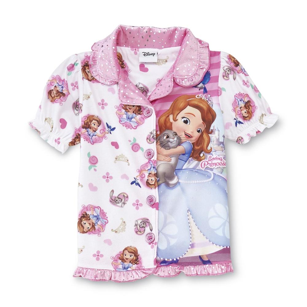 Disney Sofia the First Toddler Girl's Pajama Shirt & Pants