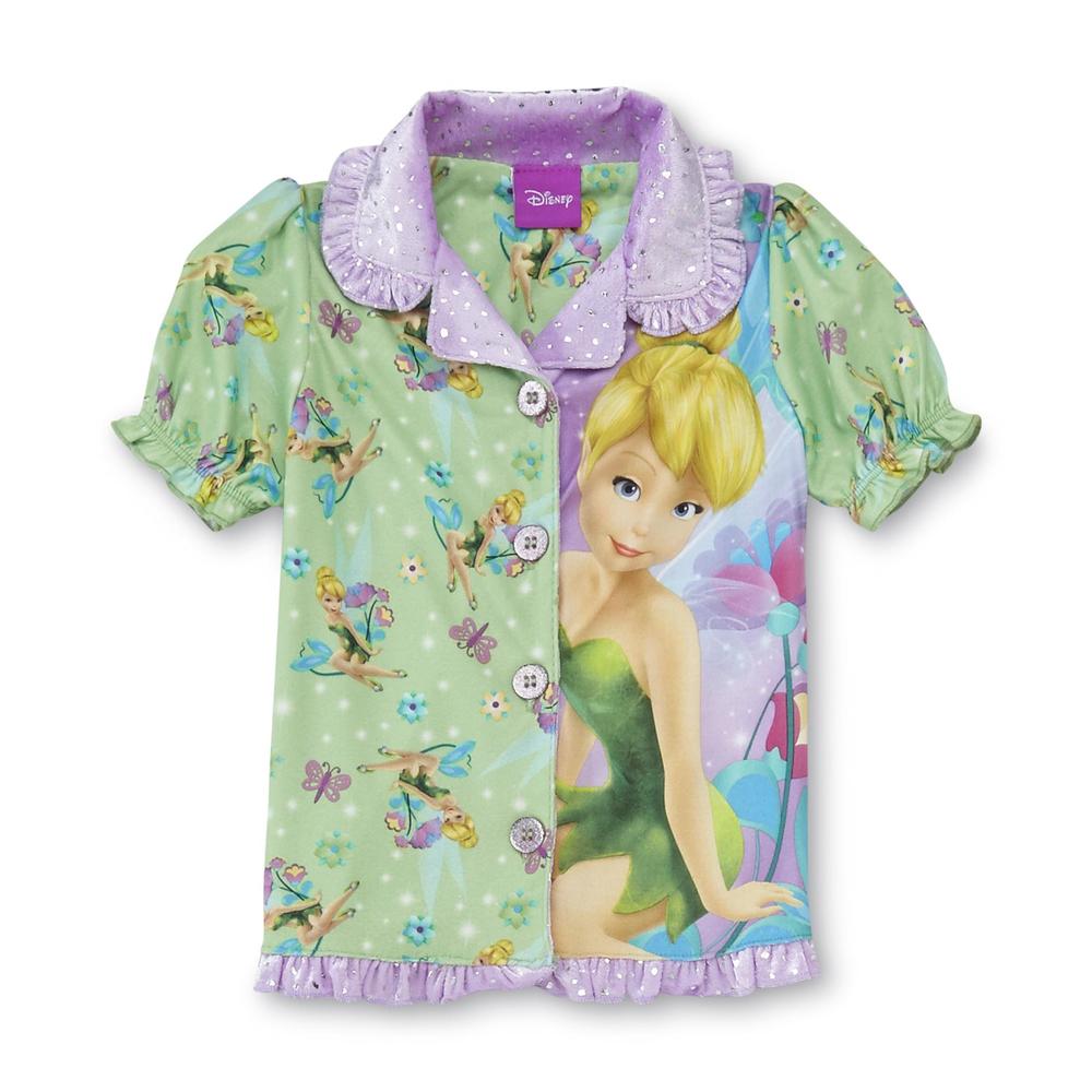 Disney Tinker Bell Toddler Girl's Pajama Shirt & Pants