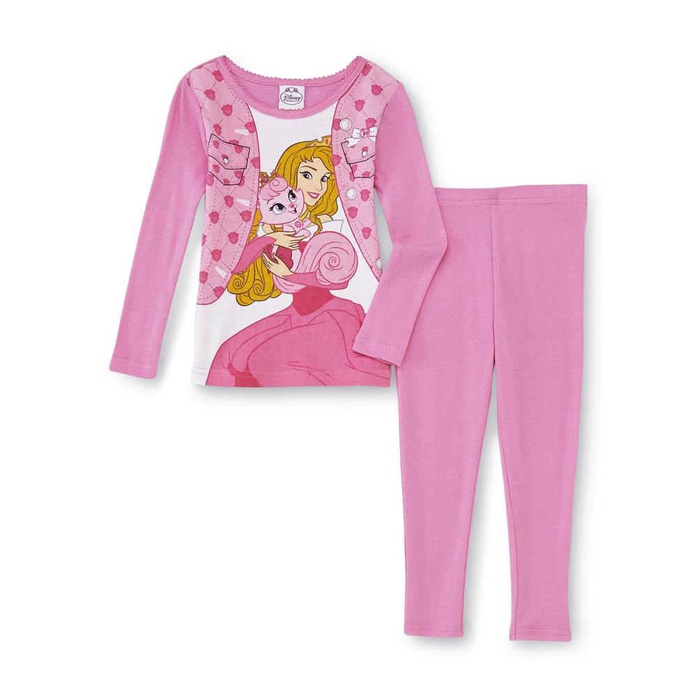 Disney Toddler Girl's 2-Pairs Pajamas - Princesses