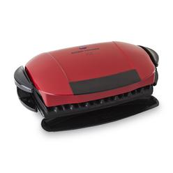 George Foreman 5 Serving Removable Plate and Panini Grill in Red