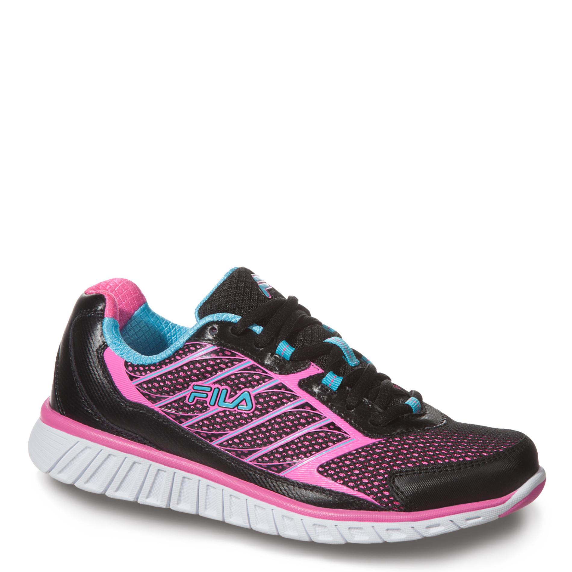 Fila Women's Hyper Split Black/Pink/Blue Running Shoe