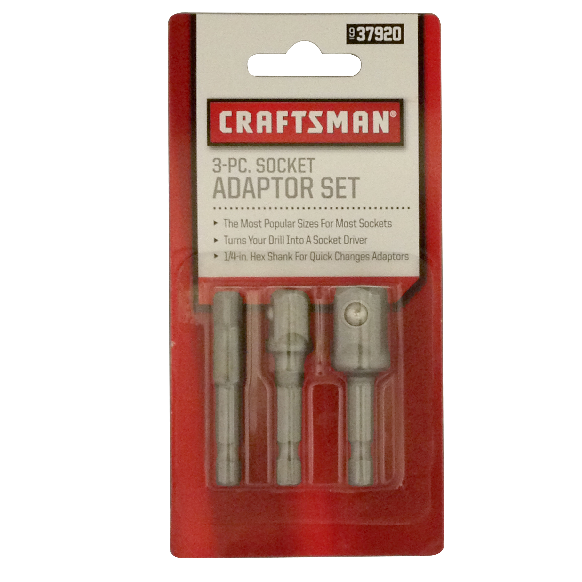 Craftsman 3pc. Socket Adaptor Set
