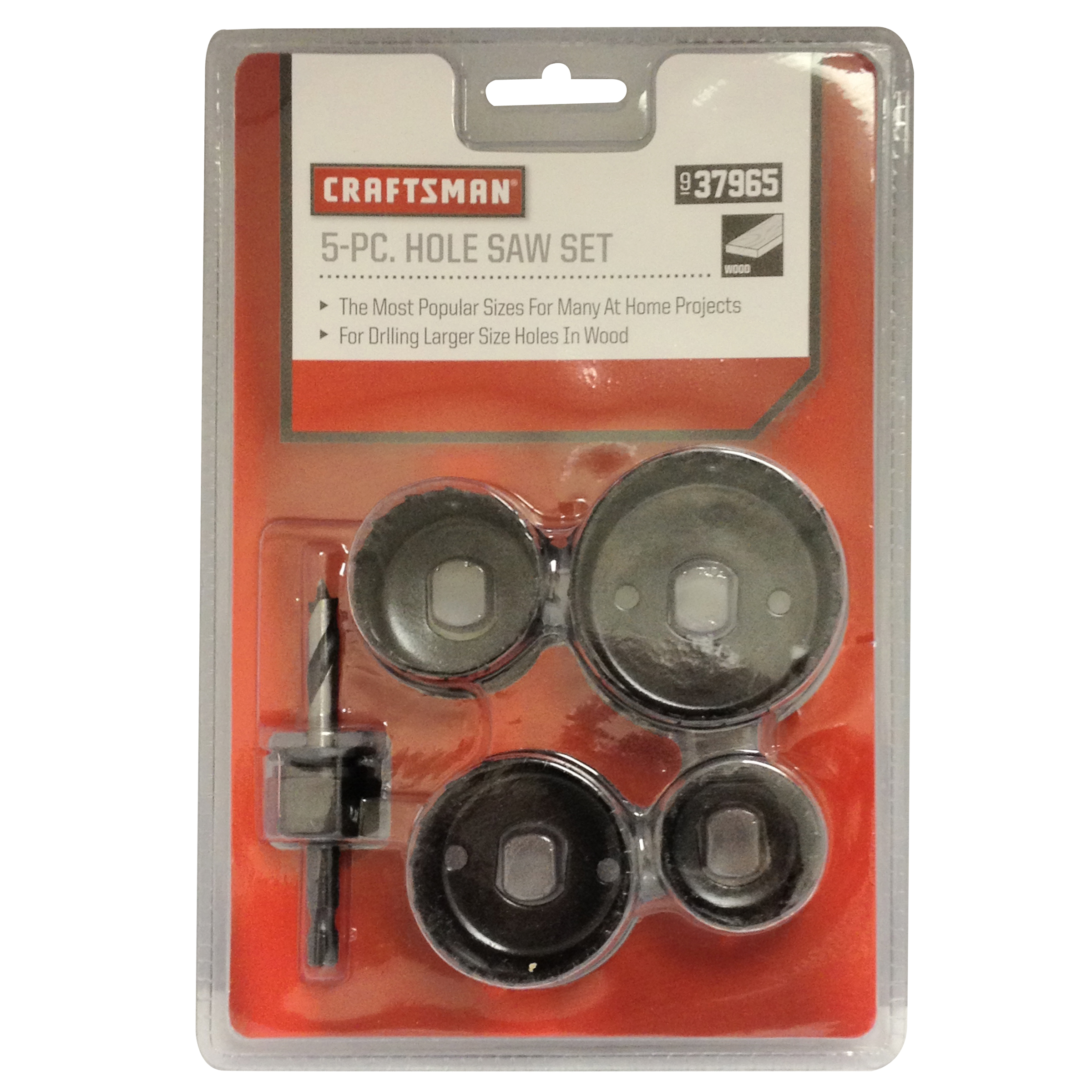 Craftsman  5 pc Hole Saw Set