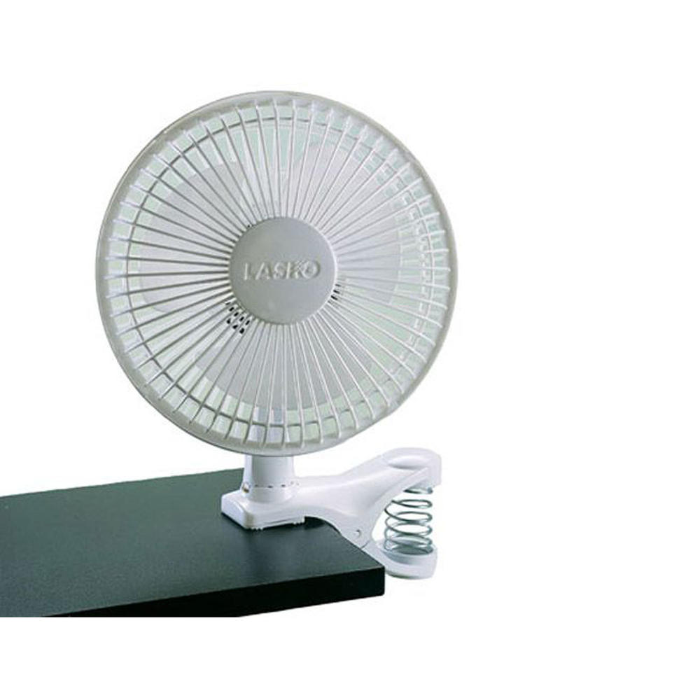 Lasko Products 2004W 6 In. Clip Fan - White