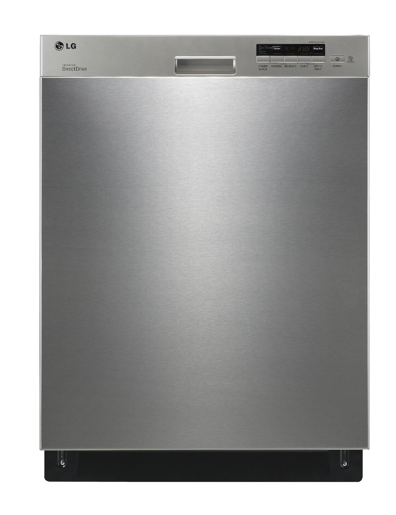 semi built in dishwasher