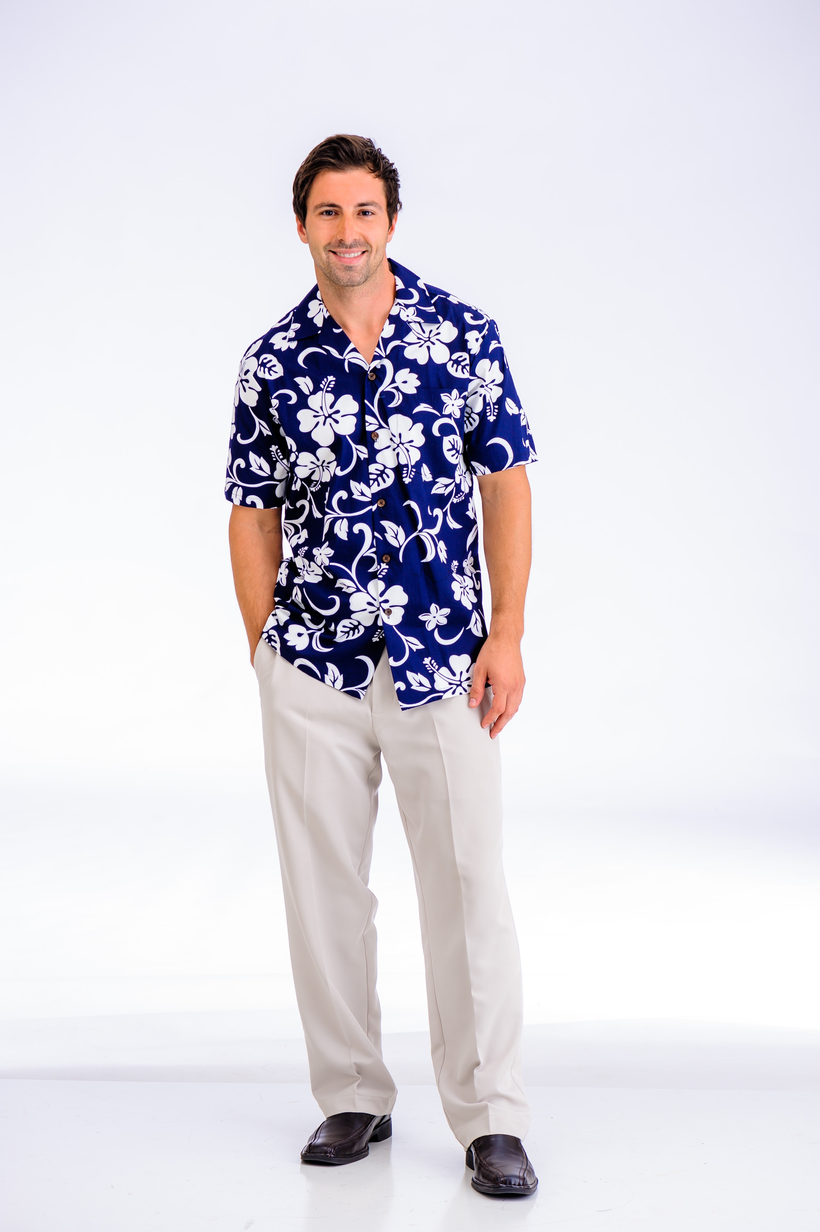 Men's Pareau Print Aloha Shirt
