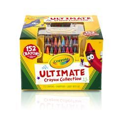 Crayola Ultimate Crayon Case, Sharpener Caddy, 152 Colors