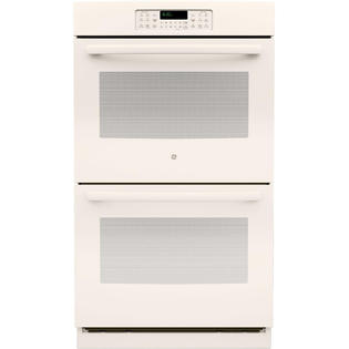 ge bisque oven appliances electric double