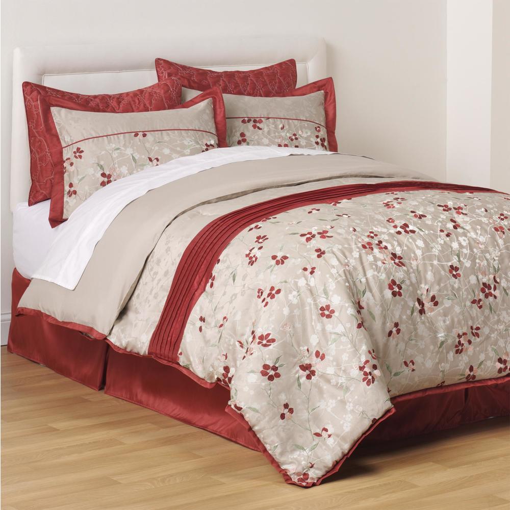Jaclyn Smith Krista 6-Piece Comforter Set - Floral