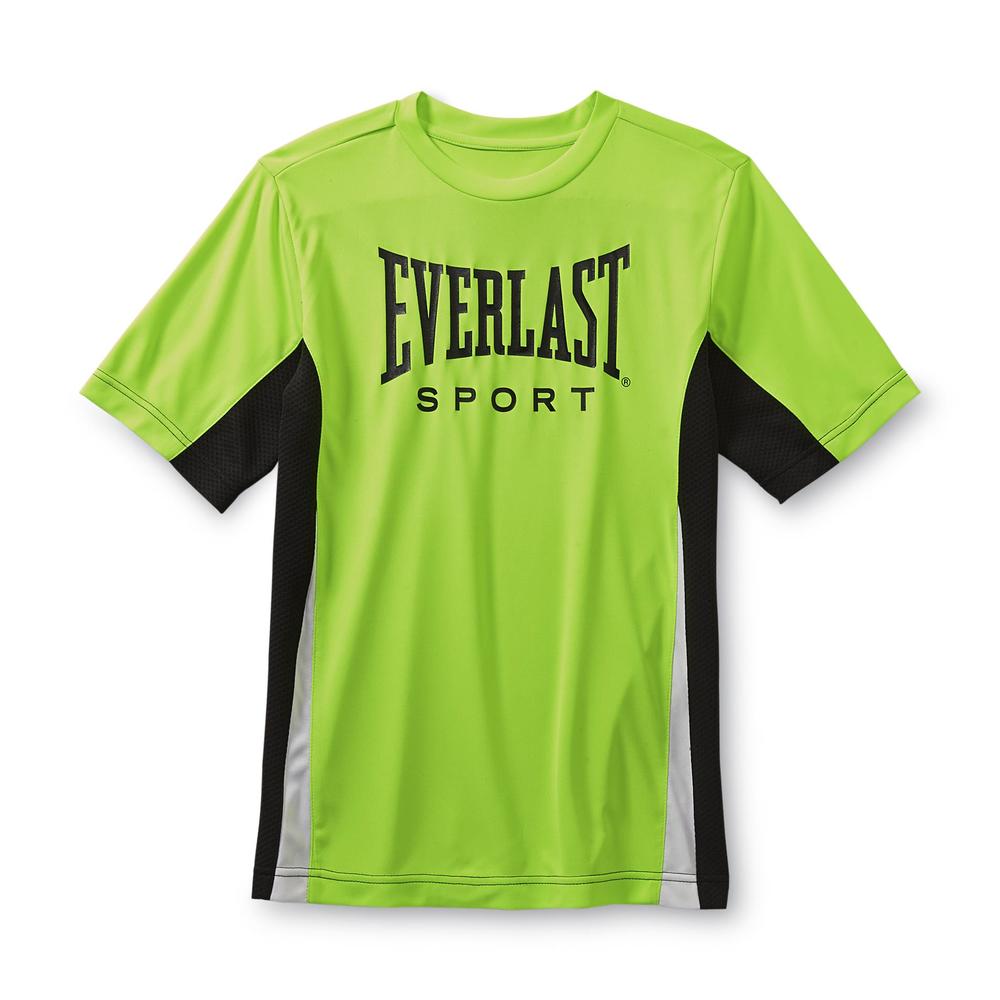Everlast&reg; Sport Boy's Performance T-Shirt - Neon Colorblock