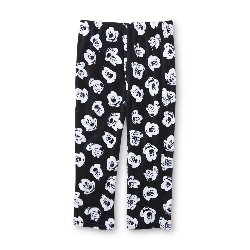 Disney Mickey Mouse Women's Plus Fleece Pajama Pants