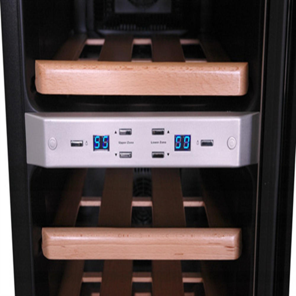 NewAir AW-211ED  21 Bottle Dual Zone Thermoelectric Wine Cooler