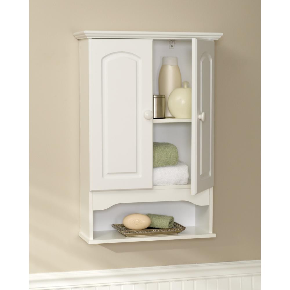 Zenith Products Classic Hartford Wall Cabinet  White