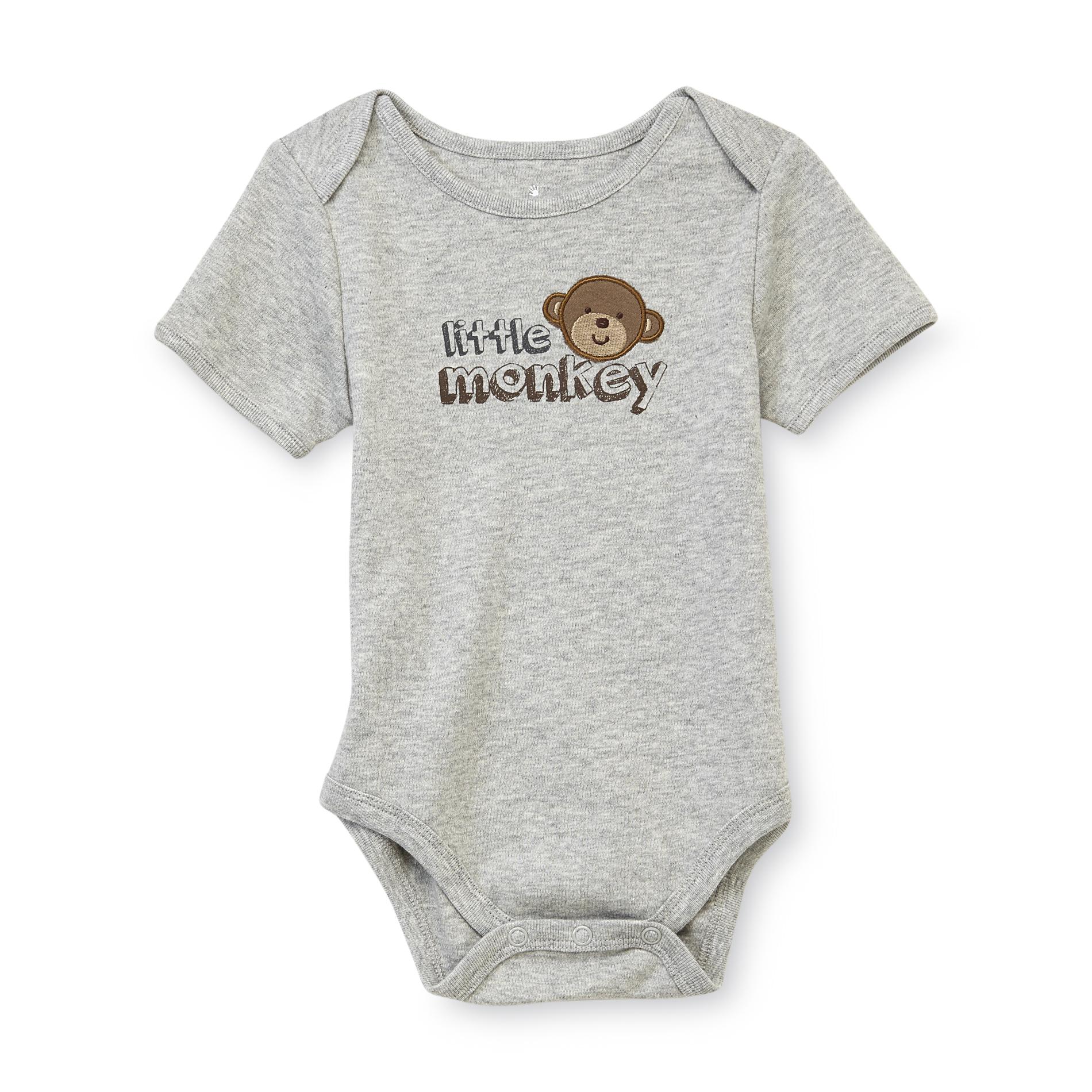 Small Wonders Newborn & Infant Boy's Short-Sleeve Bodysuit - Monkey