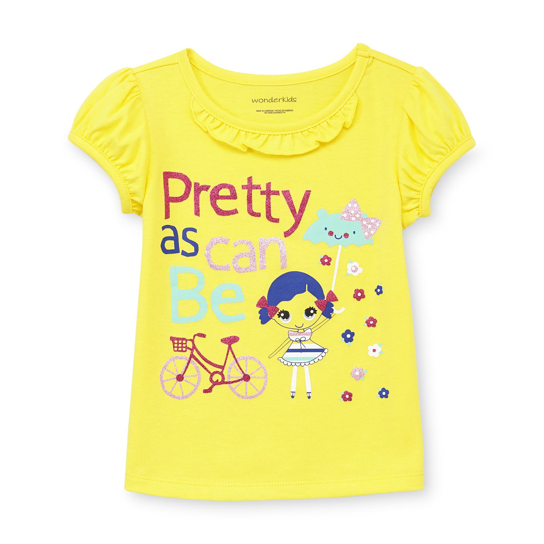 WonderKids Toddler Girl's Embellished Top - Pretty