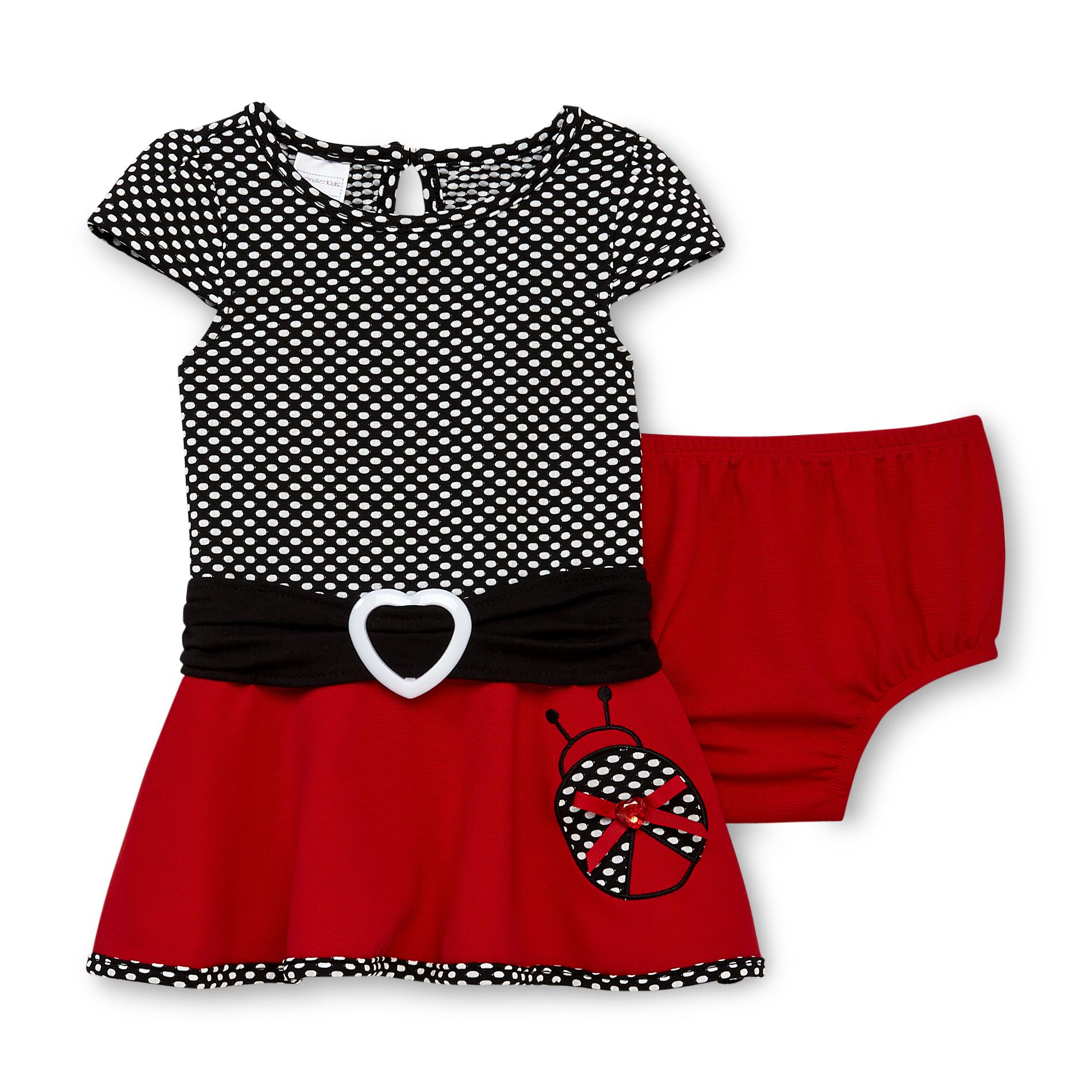 WonderKids Infant & Toddler Girl's Marsha Dress - Ladybug